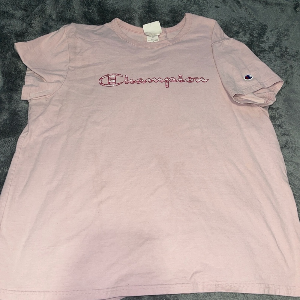 Pink champion shirt